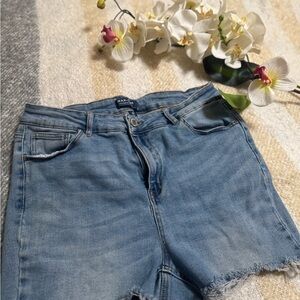 Max Studio Women's Light Blue Jean Shorts